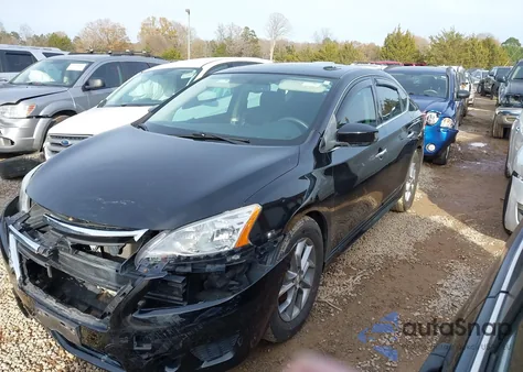 2014 Nissan Sentra S from USA, damaged, VIN 3N1AB7APXEY319019